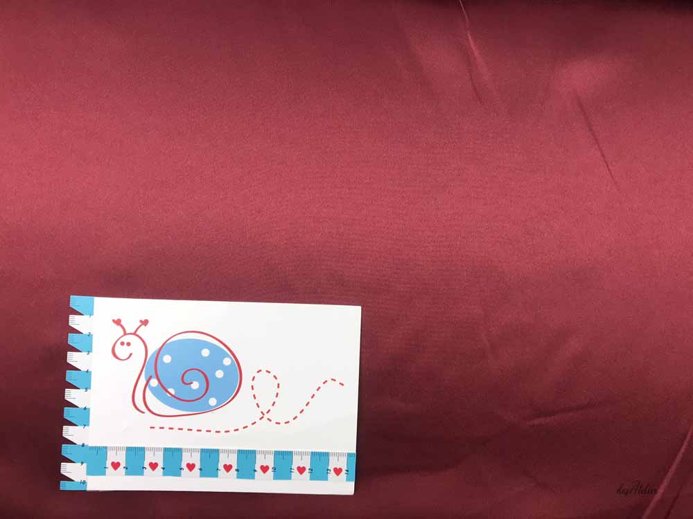 Satin PE-Satin, bordeaux