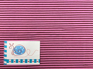 BW-Jersey Ringel, pink/aubergine
