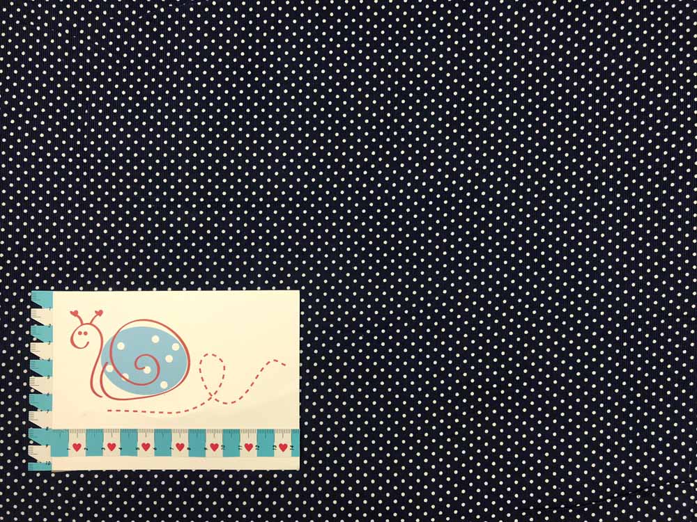 Cord Babycord Tupfen, dkl.blau