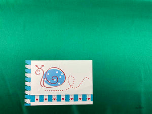 Stretchstoff Satin, grün