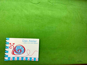 Cord Babycord gewaschen, apfelgrün
