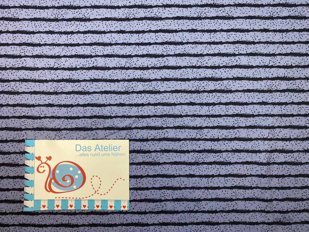 BW-Jersey Stripes, dkl,blau/jeansblau