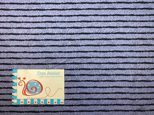 BW-Jersey Stripes, dkl,blau/jeansblau