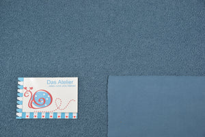 Fleece Teddyfleece, jeansblau